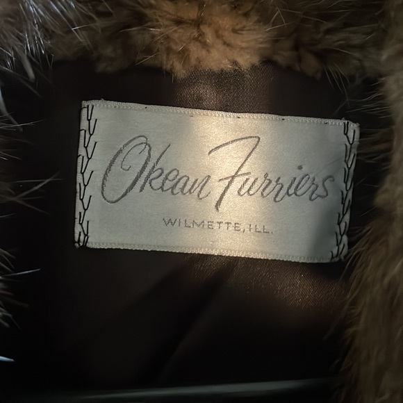 Remi Furries Full Length Beaver Fur Coat - Picture 2 of 3